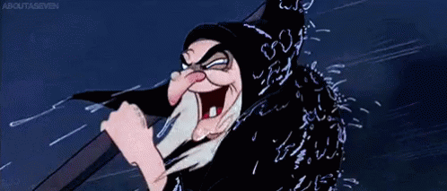 Snowwhite Witch GIF - Snowwhite Witch Laughing - Discover & Share GIFs